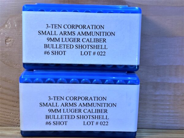 9mm Bulleted Shotshell - 20rd Blister Pack (BOGO 1/2 Price)