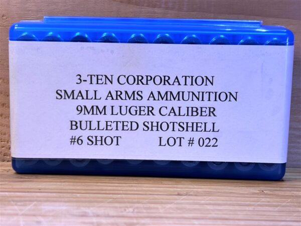 9mm Bulleted Shotshell - 20rd Blister Pack